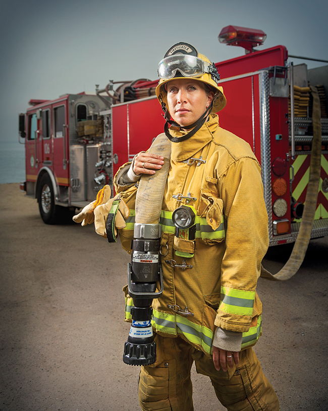 Dating female firefighter